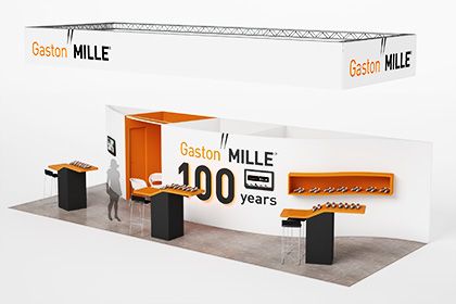 Gaston Mille Stand Expoprotection  Paris