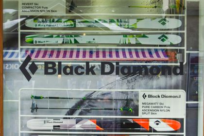 Black Diamond Seasonal shop window